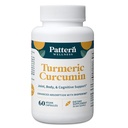 Vzorec Wellness Kurkumin – 1300mg – 95 % kurkuminoidi z BioPerine® črnim poprom – skupna, kognitivna in imunski podpora – Non-GMO, Gluten Free – 60 kapsul