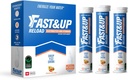 FAST&UP Reload – Takojšnja hidracija in elektroliti Relenishment - Saver Multipack - 60 šumečih tablet (Peach Ledeni čaj)