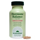 Semaine Daily Hormone Balance – bolj jasno kožo, izboljšane razpoloženja, globlje spanje in srečnejši hormoni. Veganska kapsula brez hormona, večsimptomska podpora (60 ct)