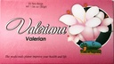Valeriana Té. 25 Čajne vrečke. Valerijski čaj. 2-PACK (50 čajnih vrečk skupaj) (50 Bolsas)