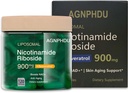 AGNPHDU- liposomski nikotinamid ribozid 120 kapsule,resveratrol, Quercetin - NAD dodatek za anti-Aging, energija, fokus 900mg prehranska dopolnila