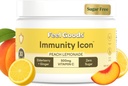 Ikona immunitete, nič sladkorja, vitamin C, A, B, D, E & cink, organska borovnica, Ashwagandha, pijača v prahu, Vegan, ne gensko spremenjeni organizmi, kofein in gluten brezplačno 