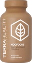 Terra Health Essentials NOOFOCUS - Nootropics Brain Support Supplement with Adaptogene gobe, Alpha-GPC, Gotu Kola, L-Theanine for Focus & Memory - All Natural, 30 Day Supply