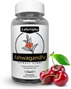 Ashwagandha Gumies - Naravni stres Reliever - 750mg Gumies - 60 Counts- Ohraniti zdravo energijo & Stress ravni, Zelena