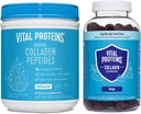 Vitalni proteini Kolagen prašek 20 oz + gumiji 120ct*2