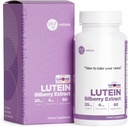 Lutein 20mg z Zeaxantin 4mg in Izvleček borovnice 100mg, Vitamin, Podpira vid in makularno zdravje, LUTEMAX 2020, Non GSO, Vegan, Gluten brezplačno - 60 Serving