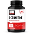 FORCE FACTOR L-karnitine dopolnilo, L Carnitine Tartrate 1000 mg Kapsule za pretvorbo maščobe v energijo, podporo okrevanje mišic, in povečanje zmogljivosti veganske, ne- GMO, 90 tablet