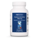 Alergija Raziskovalna skupina Acetil-L-Carnitine 500mg dodatek - Presnovna in energijska podpora, ALC, prosta oblika aminokisline, vegetarijanske kapsule - 100 Število