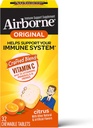Zračni vitamin C 1000mg (per Serving) Citrus žvečljive tablete (32 v škatli), Gluten-free Imune Support, z vitamini A C E, ZINC, Selen, Echinacea & Ginger, antioksidanti