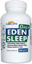 Eden Daily Sleep [New GABA Free Formula] – Zaspite hitreje, sprostite telo, spodbujajte globoko in mirno spanje (30 veganskih kapsul)