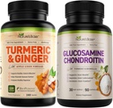 Baza narave Kurkuma in ingver 240 ct + glukozamin hondroitin 90 ct