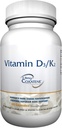 ZYCAL Vitamin D3/K2 Dopolnilo (60 kapsul), Izboljšajte zdravje kosti in sklepov, Vrhunska podpora kosti, spodbujanje zdrave funkcije, povečanje imunskega sistema, ne-GMO, Gluten-free