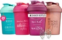 GOMOYO [4-Pack] 20 oz Protein Shaker steklenice 