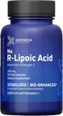 Geronova raziskava Okrepljena R-lipojska kislina, 300 mg Kapsule - 2 meseca zaloga - Stabilizirana R alfa lipojska kislina z izboljšano absorpcijo - R dodatek lipojska kislina - 60 Število
