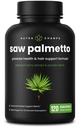 NutraChamps žaga Palmetto Dopolnilo za zdravje prostate [ekstra moč] 600mg kompleks z ekstraktom, Berry Powder & zelišča - podpira zdravo pogostost uriniranja, 120 kapsule