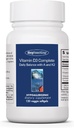 Alergija Raziskovalna skupina Vitamin D3 Popolno - Vitamin D3 in K2 dodatek, Dnevno ravnovesje, z vitaminom A, DeltaGold Tocotrienols, Visoka moč, Veggie Softgels - 120 Count