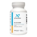 XYMOGEN K2-D3 5000 - Vitamin D3 K2 - Biološka uporabnost Vitamin D 5000 i.e. (holekalciferol) z MK-7 - Heart, Arterial, Bone Health + Imunska podpora (120 kapsul)
