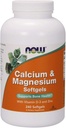 Zdaj živila kalcij in magnezij softgel, 240 Število