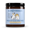 Bark & Whiskers Probiotics + Enzymes - Podpira prebavni in imunski sistem - Probiotični dodatek za mačke in pse - 60 Scoops