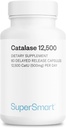 Superpametna - Catalase 500mg na dan (12500 CatU) - Naravni encim - Anti sivi las dodatek 