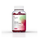 LUV health Sleep Gumies – Naravna pomoč za spanje z magnezijem, L-teanin, Melatonin, Kamilica & Tart Cherry – Vegan, Non-GMO, Gluten-free, Podpora za spanje, 30ct