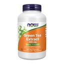 NOW Food Supplements, izvleček zelenega čaja 400 mg z vitaminom C za prehrano, celično zaščito*, 250 Veg kapsule