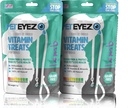 Pet Eyez-Dog, odstranjevalec madežev - odstranjevalec madežev za pse - nega za pse - zdravljenje psov z astaksantinom, borovničevim sadnim praškom, luteinom, brez zrnja, vse naravne beljakovine (paket Lamb-2)
