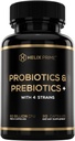 Probiotiki in prebiotiki za ženske ali moške probiotiki 60BN CFU Lactobacillus Acidophilus Bifidobacterium Lactis Made in USA