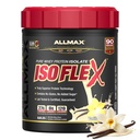 ALLMAX ISOFLEX izolat sirotkinih beljakovin, vanilija - 1 lb - 27 gramov beljakovin na Scoop - nič maščob in sladkorja - 99% laktoza brez glutena in soje - pribl. 15 Služiti