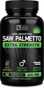 Vela žaga Palmetto Extra Jakost Visoka absorpcija dopolnilne kapsule - Brez slabega vonja - 1 kapsula x dan - 600 mg
