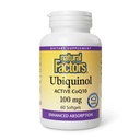 Naravni dejavniki Ubikinol 100 mg - Podpira zdravje srca in naravno vitalnost - Antioksidant podpora dodatek z vrhunsko absorpcijo - Energijsko podporo z laneno olje - 60 Softgels (60 Serving)