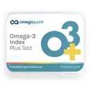 Omega Quant Omega-3 indeks Plus test komplet - meri ravni v krvi Omega-3, Trans Maščob in Omega-6:Omega-3 razmerja 
