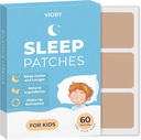 VIORY 60 Sleep patches za otroke Dodatna moč - hitro ukrepanje, 100% naravne sestavine, Skin-prijateljski & enostaven za uporabo Sleep Nalepke za fante