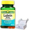 Spring Valley Lutein 20mg- z Zeaksantin 30 softgels (Pack of 1), Boxed by Fusion Shop Store