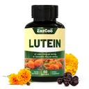 Lutein za oči, Lutein 20mg, Lutein in Zeaksantin dopolnila, dopolnila za oči, Eyestrain Relief & Podpora Vision Health, Vegan, 60 Softgels