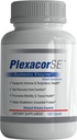 Novi Plexacor Multi-Enzymes Fibrin Defense, 6-in-1 SuperEnzyme Mešanica z Rutin, Serrapeptase & Superior Kurmeric za zdravo imuno podporo - 120 Count