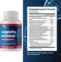 Zenith Labs dolgoživ aktivator anti-Aging dodatek prehranska dopolnila, naravni antioksidanti z Resveratrol - podpira imunske funkcije in zdravega spomina, 3 paket