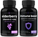 NutraChamps Elderberry in (2-Pack) Imune Boost paket