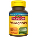 Nature Made Ashwagandha kapsule 125mg za podporo stresu, 60 kapsul, 60 dnevna dobava