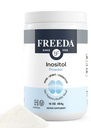 FREEDA Pure Myo-Inositol Powder – Vitamin B8 za hormone, razpoloženje in celično zdravje – Podpira plodnost, fokus, energijo in delovanje živčnega sistema – Košir, Vegan, Ne-GMO, Gluten-free (16 oz)