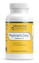 Researched Nutritionals Physician's Daily + D3 Supplement - Dnevni multivitaminski za moške in ženske z vitaminom D3 2000iu, vitamin B12, vitamin B6 + metilirani folat (60 kapsul)