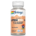 SOLARAY Advanced Lutein Eyes 24 mg - Lutein in Zeaksantin dopolnila - Podpora za zdravje oči z borovnic in borovnic ekstrakt - Vegan, 60-dnevno jamstvo, Laboratorij preverjen - 60 Serving, 60 VegCaps