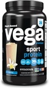 Vega Premium Sport Protein Vanilla Protein Powder, Vegan, Non GSO, Gluten Free Plant Protein Powder Drink Mix, NSF Certified for Sport, 29.2 oz
