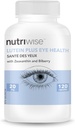 NutriWise Lutein Plus antioksidant za zdravje oči (Bilberry Zeaksantin Lutein)