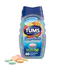 TUMS napitki ekstra moč Antacid žvečljive tablete za zgago Relief, sortirano sadje - 60 Število (paket z 1)