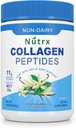 Kolagen peptidi v prahu Vanilla - brez sladkorja, brez mleka kolagenski proteini v prahu - Raztopi se enostavno, brez klumpov kolagen v prahu z Vitalnimi proteini, kolagenski proteinski dodatki - z Nutrx