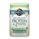 Vrt življenja Raw Organic Protein & Greens Lahek Sweet, Vegan Protein Powder za ženske in moške, Rastline in Pea Protein, Zeleni, Probiotiki, Gluten Brez ogljikovih hidratov Shake Made without Dairy 20 Servings