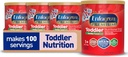 Enfagrow Premium Toddler Nutritional Drink, Vanilla Flavor, Omega-3 DHA za podporo možganov, Prebiotiki in vitamini za imuno zdravje, Powder Can, 32 Oz, Pack po 4