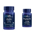 Life Extension Super Ubiquinol CoQ10 s PQ, CoQ10, PQQ, shilajit, zdravje srca in multivitaminom za en dan – pakiran z več kot 25 vitamini, minerali in rastlinskimi izvlečki