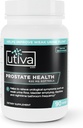 Utiva Prostata Health Supplement for Men - Naravna Formula za prostate funkcijo in pretok urina - Beta-Sitosterol in Saw Palmetto Prostata dodatek - Izdelano v Kanadi, 90 Softgels
